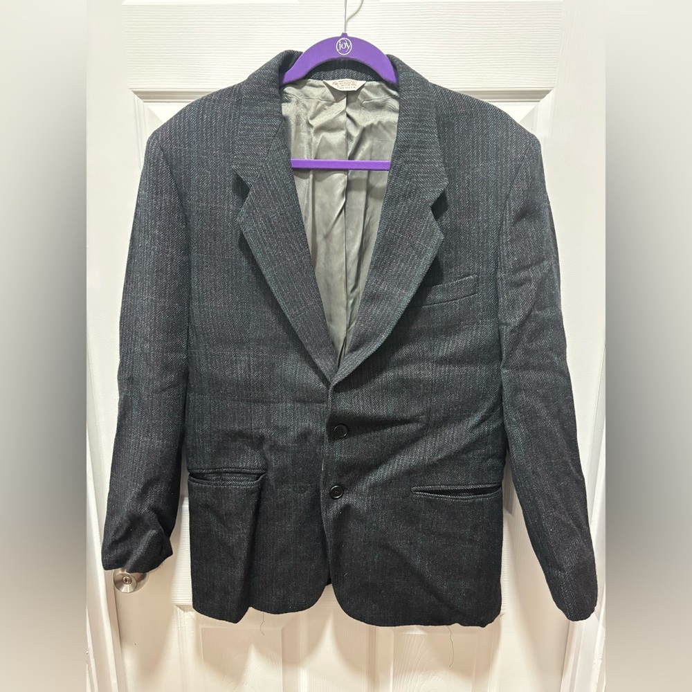 Men’s Kenneth Roberts Wool Blazer Size 40R